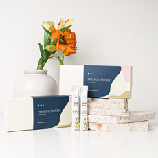 [쇼핑백/스티커 포함] 프리미엄 꿀스틱 답례품 10세트 국내산 꿀 단체 선물