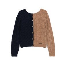 모스키노 케이블 니트 가디건
