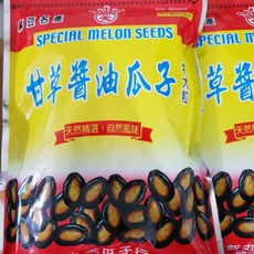 麻豆名產 新丸天 甘草醬油特大粒瓜子 580g, 1個, 580g 新丸天