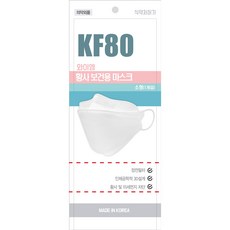 KF80 와이엠황사보건용마스크 소형 화이트 1개 500매입, 1개입
