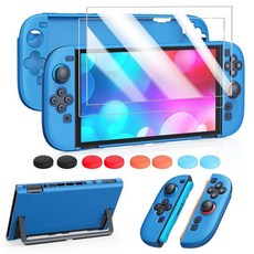 FYOUNG Protective Case for Nintendo Switch 2 2025 Slim Hard Shell Accessories Scratch&Shock Prot, 솔리드 블루
