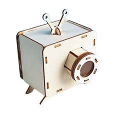 고학년 빛의직진 투영원리 실험 TV모양 프로젝션 키트 모둠수업 창작교실 초등기관, 1세트