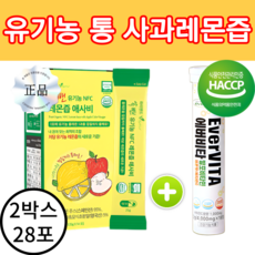 저칼로리 유기농 NFC 착즙 통 레몬즙 애사비 레몬주스 식약청인증, 28개, 25g