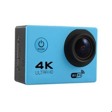 울트라 HD 4K 액션 카메라 30fps/170D 수중 헬멧 방수 2.0인치 화면 WiFi 원격 제어 스포츠 비디오 카메라 프로, [04] Add 32G card, [13] Blue