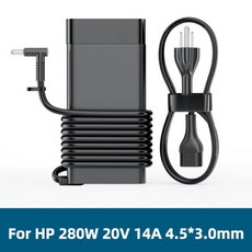 HP OMEN 게임용 TPN-LA27 A280A011P PA-1281-08HT M94073-001 공급 코드용 280W 20V 14A AC 노트북 충전기, 01 China Mainland, 01 without AC Cable