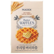 피코크 우리밀 버터와플 288g 6개