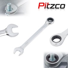 피츠코 기어렌치 일반 라쳇렌치 자동스패너 깔깔이 스패너 공구 렌치, 1개, 9mm