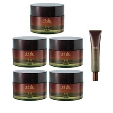 한율 송담 세트 탄력 크림 50ml 5개+ 송담 탄력 아이크림 25ml, 1세트
