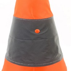 MOA 접이식 중형 칼라콘 차량 비상정차 갓길 안전표시 삼각콘 주차콘