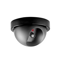 모형 감시카메라 부착형 원형 실외