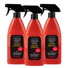불스원 카나우바 고광택 왁스 600ml 투명함, 3개