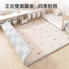 【開發票/統編】【開發票/統編】NINI 遊戲墊 爬行墊 雙面可用 四季耐用 加厚設計, XPE悠闲小象+森林精灵,180cm*120cm*2cm