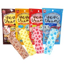 소동물 햄스터 고슴도치 다람쥐 퓨레 간식 4P 소분 딸기 요거트 치즈 소고기, 1개, 20g