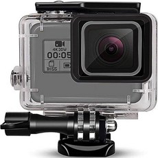 FITSTILL 50M /164FT 방수 수중 케이스 /6 플로팅 3개의 세트에 핸들 블랙 액세서리 GO 다이빙 HERO PRO /5 적합 및 /2018 7 필터, 1 Go Pro hero 7/6/5/2018 black