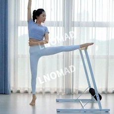 접이식 발레바 가정용 평행봉 발레봉 다리 스트레칭 봉 십자 요가, 하얀색