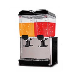 업소용 음료 디스펜서 식당 뷔페 호텔 주스 탄산 냉음료기, 2구 냉온 전환형 36L