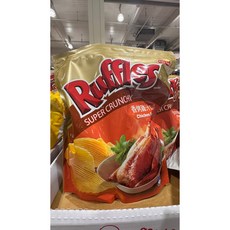 Ruffles 樂事波樂 雞汁口味厚切洋芋片, 1個, 580g