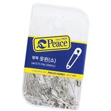 DSGS 평화 진주핀 얇은침핀 고정핀