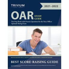 (英文圖書) OAR Study Guide: Test Prep Book with Practice Questions for the Navy Officer Aptitude Rating ... 平裝版, Trivium Test Prep, 英文