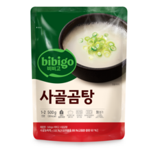 비비고 사골곰탕, 500g, 2개