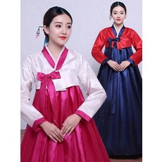 한국무용의상 여성 개량한복 치마 저고리 퓨전 한복