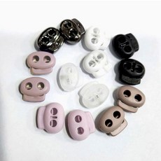 스트링끈 스토퍼 2개입 (12-037), 반투명, 2개