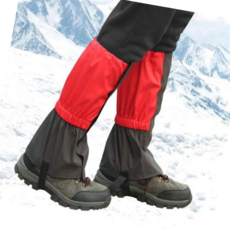 아웃도어 스노우커버 등산스패츠 겨울여름 방수스패츠, 오렌지_표준