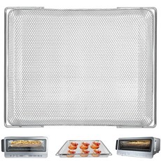 GWYSY 닌자 플립 토스터 오븐 및 에어 프라이어 SP151용 에어 프라이어 바스켓 교체품 34.9 x 26.6cm(13.8 x 10.6인치) 식품 등급 스테인리스 스틸 에, Ninja SP151 바스켓용