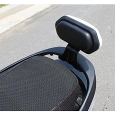 선호그룹 헌터커브등받이 헌터커브 등받이 오토바이 안장 바이크 스쿠터 받침대 뒷자석 호환 튜닝 텐덤시트 시트, 블랙, 1개