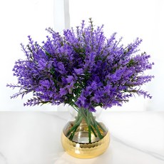할메이드 생화같은 조화 꽃 hf42 라벤더 4p, hf42 라벤더 4p 퍼플