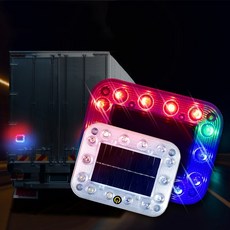 普特 LED太陽能警示燈 磁吸式爆閃燈, 1個