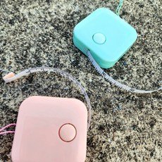휴대용 원터치 사각 1.5m 줄자, 민트, 민트