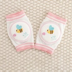여아 및 남아용 크롤링 팔꿈치 보호대 아기 무릎 패드 안전 코튼 유아 다리 워머 어린이 쿠션 레깅스, [10] bee, 1개