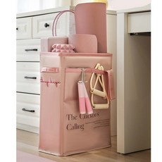 QIDINA 超整潔運動瑜珈用品收納袋-A, 玫瑰粉, 1個