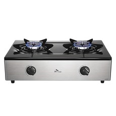SK magic 雙口瓦斯爐, LNG, GRA831SR(銀色)