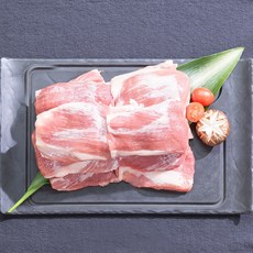 국내산 한돈 통가브리살 등심덧살, 1개, 1kg