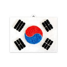 (TD) 펄프점토 태극기 액자 만들기 - 1인세트, 상세페이지 참조