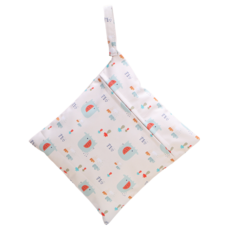 天使網購 嬰兒防水尿布袋 防潑水收納包 尿布收納 媽媽包, 吊帶-小象