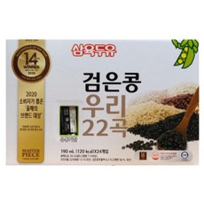 삼육두유 검은콩 우리 22곡 (190mlx24팩), 3세트, 190ml