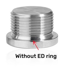 내부 볼트 링 피팅 플랜지 ED 304 파이프 소켓 M8 육각 워터 스테인레스 수나사 씰링 스틸 오일 플러그 M48 미터법, M10x1mm-1pcs, 1개