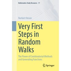 (영문도서) Very First Steps in Random Walks: The Power of Combinatorial Methods and Genera... Paperback, Springer, English, 9783658463120