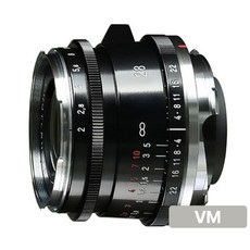 [지금사면 무상보증 3년] 보이그랜더 ULTRON Vintage Line 28mm F2 Aspherical Type II VM 마운트 (라이카 M 호환) Black