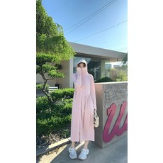 DIU 防曬衣女款新款加大碼防紫外線長款全身防曬服冰絲透氣防曬外套薄, 7XL(建議體重240-270斤)