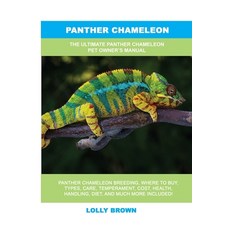 (영문도서) Panther Chameleon: The Ultimate Panther Chameleon Pet Owner's Manual Paperback, Nrb Publishing, English, 9781949555370