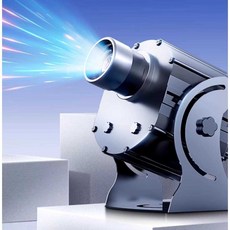 바닥광고 라이트 조명 바닥 광고 방수 LED 빔간판, 40W 리모콘 / 방수 / 4이미지 정지