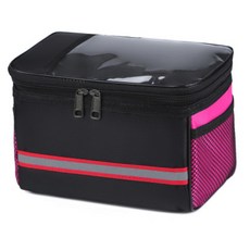 自行車車首包/龍頭包/車前桿方型包/便攜車籃 - 騎行裝備通用款, 枚紅, 1個