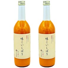 720ml x 2 농후 귤 주스 맛 코이시보리 와카야마 아리타의 급 귤 당도 12도