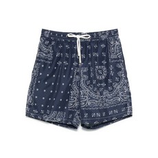 일레븐티 페이즐리 프린트 스윔 쇼츠, 블루계열+화이트계열