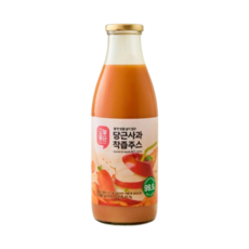 오늘좋은 당근사과 착즙주스, 2개, 1L