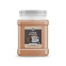 Birch & Meadow 캐롭 분말 파우더 가루 635g 1개 스무디